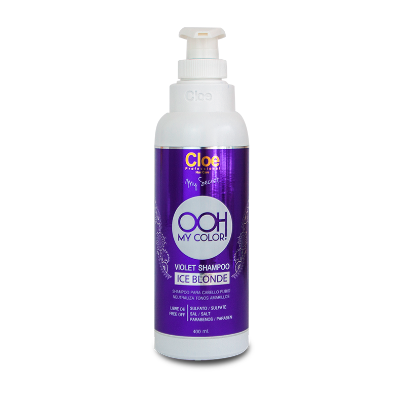 Shampoo Ooh My Color Violet 400ML - CLOE PROFFESIONAL 🩷