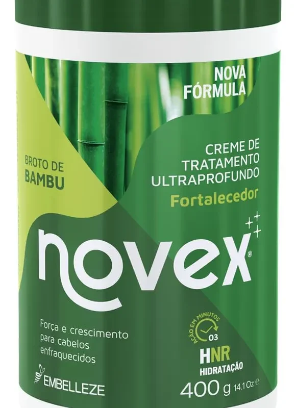 Crema Bambú Para Caída Del Cabello Y Fortalecedor - Novex💚